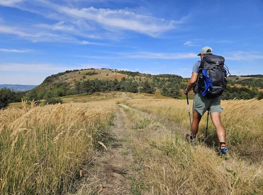 Balkan backpacking trail